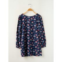 PEPE JEANS - Robe mi-longue bleu en viscose - Fille - Taille TU - Modz