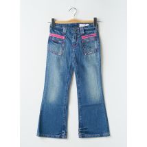 TEDDY SMITH INDUSTRY - Jeans bootcut bleu en coton - Fille - Taille TU - Modz