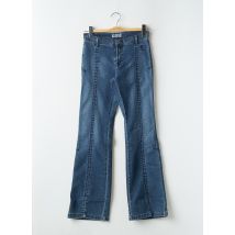 TEDDY SMITH INDUSTRY - Jeans bootcut bleu en coton - Fille - Taille TU - Modz