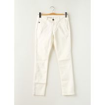 DN.SIXTY SEVEN - Pantalon chino blanc en coton - Femme - Taille W28 - Modz