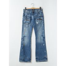 RWD - Jean coupe flare bleu en coton - Femme - Taille W26 - Modz