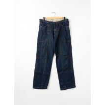 TWO ANGLE - Jeans coupe droite bleu en coton - Homme - Taille W34 - Modz