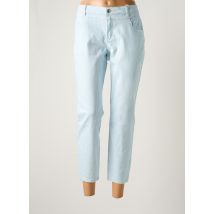 RED BUTTON - Pantalon 7/8 bleu en coton - Femme - Taille 42 - Modz