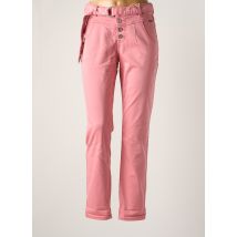 RED BUTTON - Jeans coupe slim rose en coton - Femme - Taille 36 - Modz