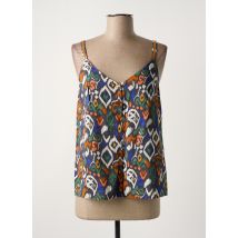 LOLA ESPELETA - Top marron en coton - Femme - Taille 38 - Modz