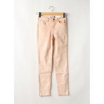 YAYA - Jeans coupe slim orange en coton - Femme - Taille 34 - Modz