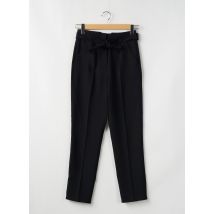 SCHOOL RAG - Pantalon droit noir en polyester - Femme - Taille 36 - Modz