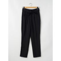 SCHOOL RAG - Pantalon droit noir en polyester - Femme - Taille 34 - Modz
