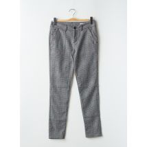 REIKO - Pantalon chino gris en polyester - Femme - Taille W30 - Modz