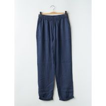 STUDIO PARISIEN - Pantalon droit bleu en lyocell - Femme - Taille 38 - Modz