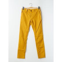 DONOVAN - Pantalon chino jaune en coton - Homme - Taille W27 - Modz
