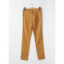 SCHOOL RAG - Pantalon chino jaune en coton - Femme - Taille W25 - Modz