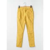 REIKO - Pantalon chino jaune en coton - Femme - Taille W24 - Modz