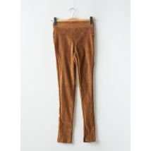 BSB - Jegging marron en polyester - Femme - Taille 34 - Modz
