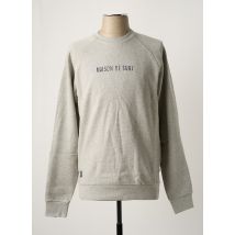 OXBOW - Sweat-shirt gris en coton - Homme - Taille XL - Modz