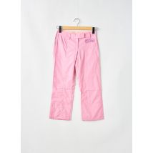 BE YOU K - Pantalon 7/8 rose en coton - Femme - Taille 34 - Modz