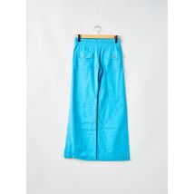 BSA - Pantalon flare bleu en coton - Femme - Taille 38 - Modz