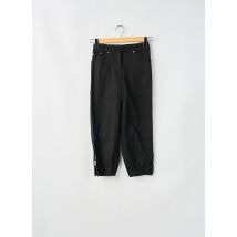 CHEYENNE - Pantalon 7/8 noir en coton - Femme - Taille 36 - Modz