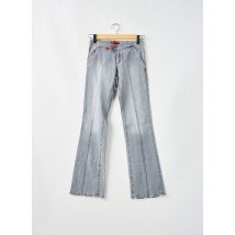CIMARRON - Jeans bootcut gris en coton - Femme - Taille W26 - Modz
