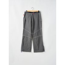 KANA BEACH - Pantalon large gris en polyamide - Femme - Taille 42 - Modz