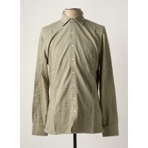 LES GARCONS FACILES - Chemise manches longues vert en coton - Homme - Taille L - Modz