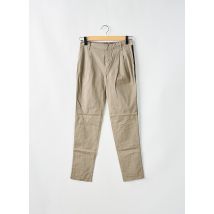 LEON & HARPER - Pantacourt beige en coton - Femme - Taille 40 - Modz