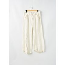 MISS SIXTY - Pantalon large blanc en lin - Femme - Taille W30 - Modz