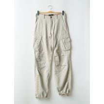 RWD - Pantalon cargo gris en coton - Femme - Taille 36 - Modz