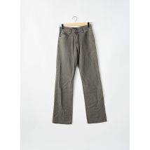 CHEVIGNON - Jeans coupe droite gris en lin - Homme - Taille W28 - Modz