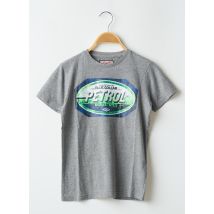 PETROL INDUSTRIES - T-shirt gris en coton - Garçon - Taille TU - Modz
