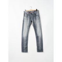 DONOVAN - Jeans coupe slim gris en coton - Homme - Taille TU - Modz