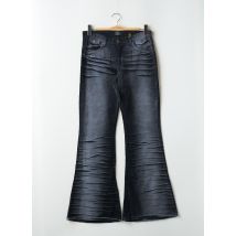 BE YOU K - Pantalon flare gris en coton - Femme - Taille 42 - Modz