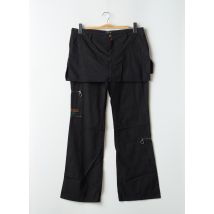 BE YOU K - Pantalon large noir en coton - Femme - Taille 42 - Modz