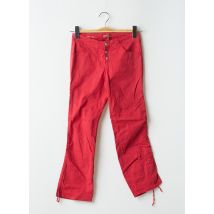 CIMARRON - Pantacourt rouge en coton - Femme - Taille 34 - Modz