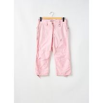 FREEMAN T.PORTER - Pantacourt rose en coton - Femme - Taille W29 - Modz