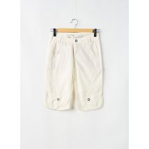 FREEMAN T.PORTER - Bermuda beige en coton - Femme - Taille W28 - Modz