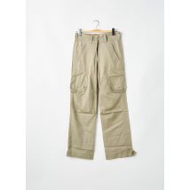 LADY SOUL - Pantalon cargo vert en coton - Femme - Taille 40 - Modz