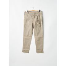 LEON & HARPER - Pantalon chino gris en coton - Femme - Taille 42 - Modz