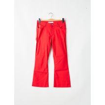 MISS SIXTY - Jeans coupe droite rouge en viscose - Femme - Taille W29 - Modz