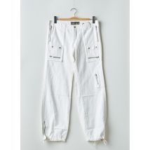 RWD - Pantalon cargo blanc en coton - Femme - Taille W32 - Modz