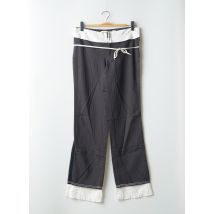 SCHOOL RAG - Pantalon droit gris en coton - Femme - Taille W31 - Modz