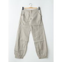 SESSUN - Pantalon 7/8 gris en coton - Femme - Taille 36 - Modz