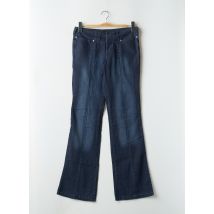 TEDDY SMITH - Jeans bootcut bleu en coton - Femme - Taille W31 - Modz