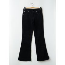 CIMARRON - Pantalon flare noir en coton - Femme - Taille W32 - Modz