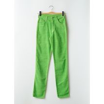 CIMARRON - Pantalon slim vert en coton - Femme - Taille W28 - Modz