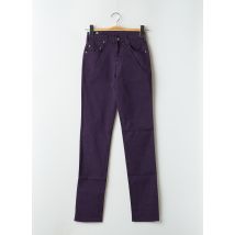 CIMARRON - Jeans coupe slim violet en coton - Femme - Taille W28 - Modz