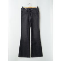 55 DSL - Jean coupe flare noir en coton - Femme - Taille W28 - Modz