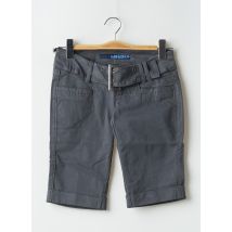MISS SIXTY - Bermuda gris en coton - Femme - Taille W25 - Modz