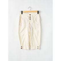 FREEMAN T.PORTER - Corsaire beige en coton - Femme - Taille W27 - Modz
