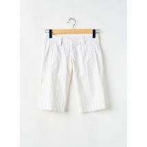 FREEMAN T.PORTER - Bermuda blanc en coton - Femme - Taille W30 - Modz